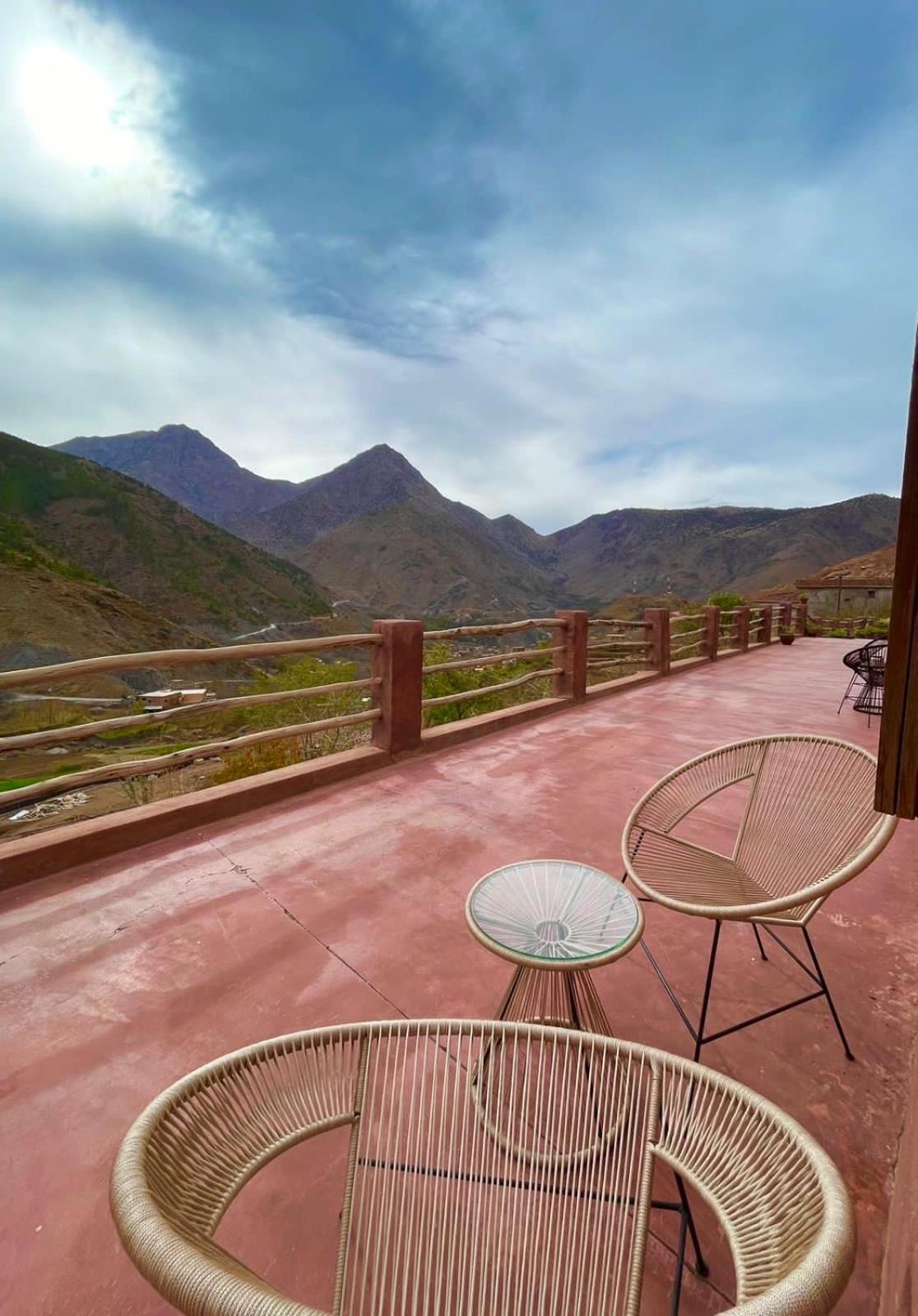 Hotel Aux lumières du toubkal Light of Toubkal à Imlil  Extérieur photo