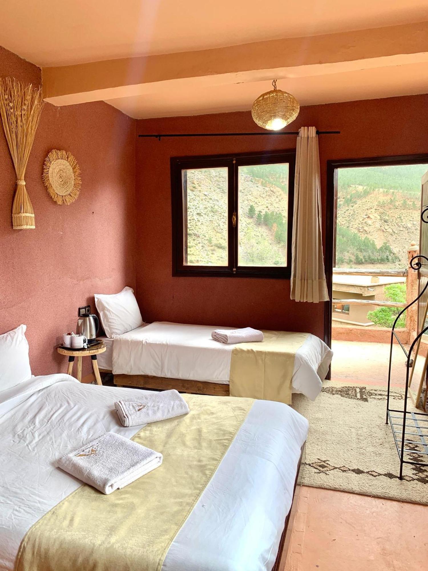 Hotel Aux lumières du toubkal Light of Toubkal à Imlil  Extérieur photo